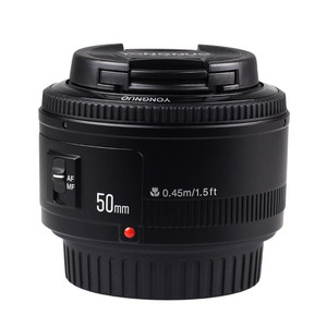 Cámara de alta calidad <span class=keywords><strong>Yongnuo</strong></span> F/1,8 <span class=keywords><strong>50mm</strong></span> Lente de enfoque manual de gran apertura Gran angular fijo para cámara Nikon - Product Image 1