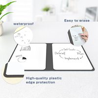 Carnet effaçable à sec personnalisable avec logo et couleur sur mesure, en PET réutilisable, portable, pour réunions, bureau et domicile