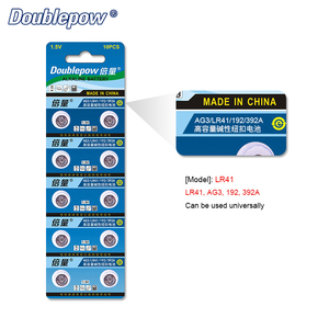 Vendita calda 10 pz AG3 <span class=keywords><strong>LR41</strong></span> 1.5 V Moneta Batteria Alcalina Delle Cellule del Tasto, <span class=keywords><strong>LR41</strong></span>, 192, 392A - Product Image 4