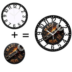 <span class=keywords><strong>Orologio</strong></span> <span class=keywords><strong>da</strong></span> <span class=keywords><strong>Parete</strong></span> Circolare in Ferro <span class=keywords><strong>da</strong></span> 25cm con Design <span class=keywords><strong>Albero</strong></span> <span class=keywords><strong>della</strong></span> <span class=keywords><strong>Vita</strong></span> o Scena Naturale - Product Image 1