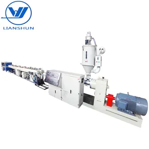 HDPE production line/Plastic extruder 20-110mm plastic PE HDPE PPR pipe making machinery Chinese suppliers
