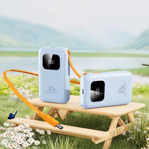 Batería Externa PD22.5w con Cable, 10000mAh 20000mAh, Carga Rápida para Teléfono, con Pantalla Digital, Precio de Fábrica - Product Image 1