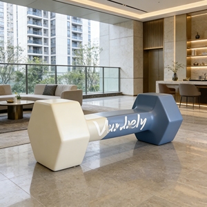 Silla Tapizada en Forma de <span class=keywords><strong>Mano</strong></span> Y251 de FRP, Asiento de Fibra de Vidrio Resistente para Salas de Juego Infantiles, Áreas de Juego Familiares y Relajación - Product Image 6