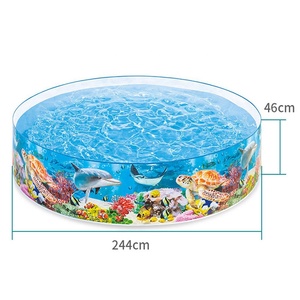 <span class=keywords><strong>Piscine</strong></span> <span class=keywords><strong>Intex</strong></span> 58472 8 pieds x 18 pouces, bleu océan profond, pour la famille, les enfants, <span class=keywords><strong>piscine</strong></span> Sea Snapset, <span class=keywords><strong>piscine</strong></span> non gonflable pour enfants - Product Image 3