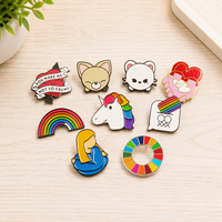 Épingles personnalisées en métal, badges sur mesure, logo de dessin animé, étiquettes rigides ou souples, broches, épingles de revers en émail pour chapeaux et vêtements