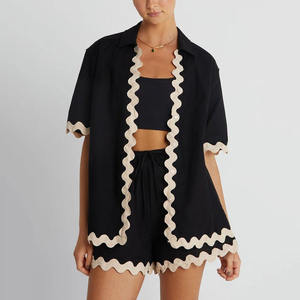 Automne hiver deux pièces pantalon, ensemble pantalon de jogging actif survêtement survêtement tenues Baseball veste Sport femmes ensembles/ - Product Image 1