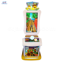 Jeux d'arcade 4 en 1 de Subway Surfers pour parcs d'attractions intérieurs, machines de jeu à pièces pour enfants, jeux de rachat de Subway Surfers