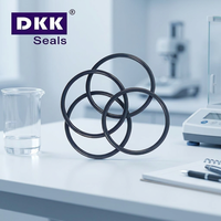 DKK Joint d'étanchéité plat en caoutchouc en forme de O, résistant aux intempéries, qualité certifiée, avec support technique en ligne et capacité de résilience élevée, pour découpe