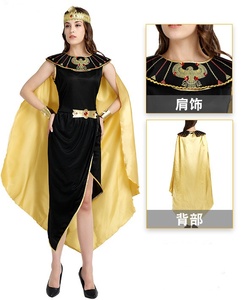 Fiesta de Carnaval faraón egipcio adulto hombre mujer antiguo <span class=keywords><strong>Egipto</strong></span> rey <span class=keywords><strong>Halloween</strong></span> Cosplay disfraces TV película juego de rol - Product Image 6