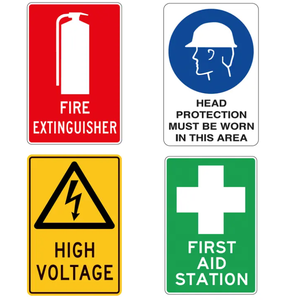 Letreros de Advertencia de Alta Calidad <span class=keywords><strong>Happy</strong></span> Jack, Letrero de Aluminio, Letreros de Advertencia de Monitoreo las 24 Horas, Personalizados - Product Image 4