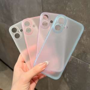 Coque souple givrée pour iPhone 17, protection intégrale, ultra-fine, toucher peau, magnétique, antichoc pour iPhone 16 - Product Image 4