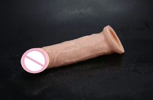 ソフトペニス拡大袖コックリング遅延射精強く拡大エクステンダーディックカバー大人の男性用おもちゃ - Product Image 6