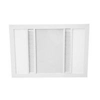 Meilleures ventes en Australie : chauffage de plafond pour salle de bain 3 en 1, 1200W, chauffage halogène à double tube, lumière LED, ventilateur d'extraction 500m³/h