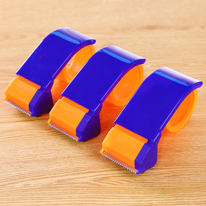 Tape Dispenser Plastic Tape Holder With Steel Cutter For Packing Express Delivery 1 Roller - Product Image 1