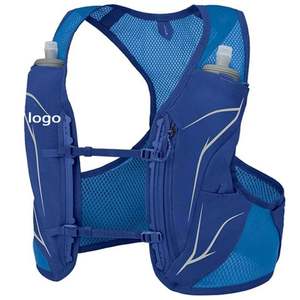 Gilet de course personnalisé avec bouteille neutre, hydratation longue durée, gilet de course à pied à hydratation rapide, gilet de course à pied pour la randonnée - Product Image 2