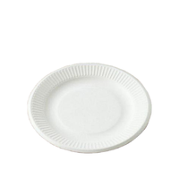 Ensemble de vaisselle jetable biodégradable et compostable en bambou avec couvercle alimentaire sécurisé pour hôtels et fêtes, fabriqué à partir d'assiettes en papier