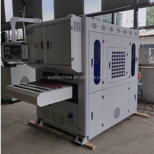 800mm PLC金属除去金属バーのプロ用自動研磨アルミニウムデバーリングブラッシングマシン - Product Image 3