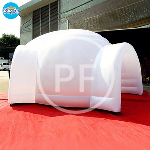 Tienda de campaña con cúpula inflable para fiesta de eventos, impermeable, club nocturno, carpa iglú inflable con luz LED, carpa Gigante inflable - Product Image 3