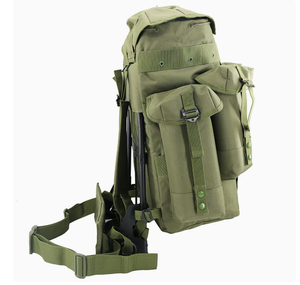 Sac à dos Alice vert olive DFB1122 avec supports métalliques en aluminium léger - Product Image 4