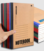 Cuaderno Espiral de Tapa Dura de Alta Calidad a Bajo Precio, Logotipo Personalizado, 80 Páginas, Cubierta de Papel Kraft, Agenda, Notas Diarias, Venta al Por Mayor OEM