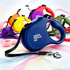 Premium 3m 5m 8m OEM Automatic BPA Free Non Slip Grip Hands Free Strong Customized <b>Dog</b> Leads Custom Nylon Retractable <b>Dog</b> <b>Leash</b> - Product Image 5