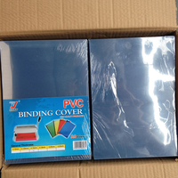 Feuille de PVC transparente en plastique de qualité A4, fabrication chinoise, best-seller, couverture de reliure en PVC