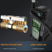 Mini chargeur de batterie de verrouillage avec 2 clés accessoire haute Performance pour vélo électrique Scooter moto vélo