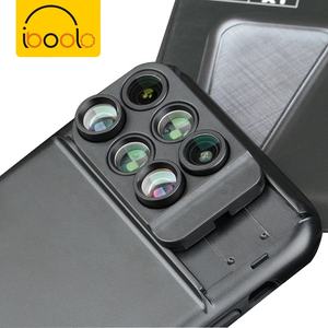 เคสโทรศัพท์ IBOOLO พร้อมเลนส์ถ่ายภาพหลายแบบ มุมกว้าง มาโคร เทเลโฟโต้ ชุดเลนส์ 5 in 1 สำหรับ iPhone - Product Image 6