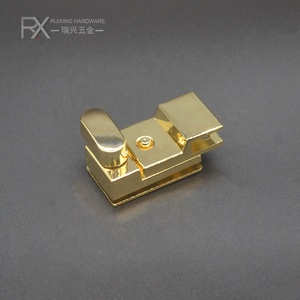 Tùy Chỉnh Kim Loại Kẽm Hợp Kim Túi Phần Cứng Trang Trí Hình Vuông Lần Lượt Khóa <span class=keywords><strong>Twist</strong></span> Khóa Phụ Tùng Túi Phụ Kiện Cho Túi Xách Túi Xách Hành Lý Hộp - Product Image 3