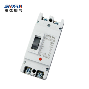 Duurzame Elektronische <span class=keywords><strong>Mccb</strong></span>-Hoge Dubbele Breekpunt Aanpasbare Groothandel 2P 100a Ac 400V SCM-125/2300 Fabriek Prijs Luchtschakelaar - Product Image 2