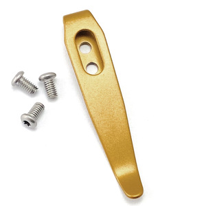 Clip de poche universel en acier inoxydable 420 avec revêtement mat, anti-rouille, pour couteau, outil EDC extérieur, pack de matériel de transport - Product Image 4