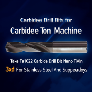 Foret en carbure Ttake Ta1022 avec revêtement Nano TiAln 3Xd pour l'acier inoxydable et les superalliages - Product Image 3