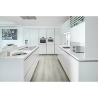 Four de maison d'affichage intelligent de conception simple, armoire de cuisine laquée haute brillance