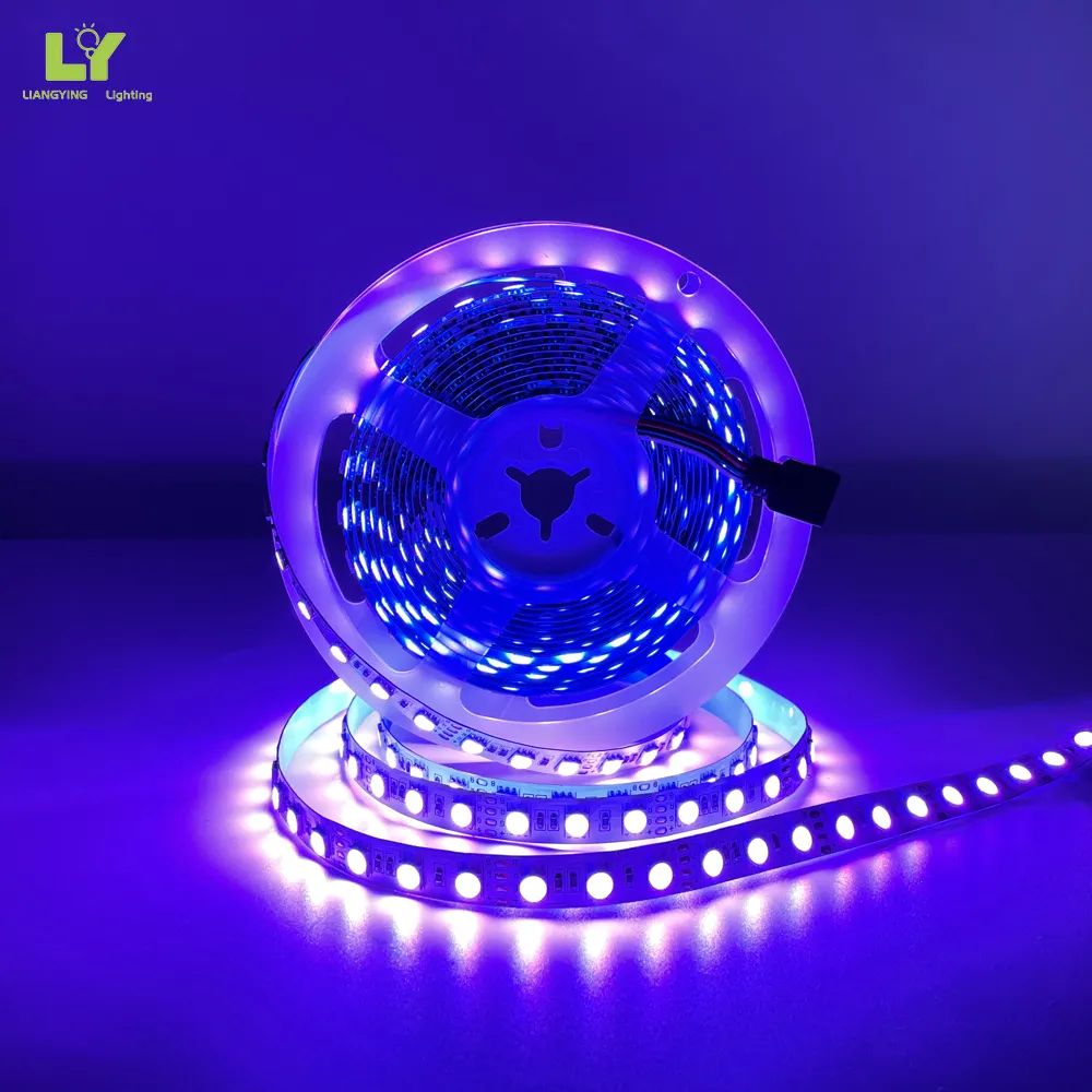 LYZM 5050 3535 RGB एलईडी स्ट्रिप लाइट 220V 60led/M लचीला ब्लूटूथ वॉटरप्रूफ एलईडी लैंप