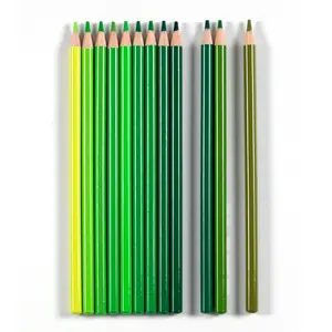 彩色铅笔套装木制学生和儿童绘画铅笔高品质木铅绘画艺术素描铅笔