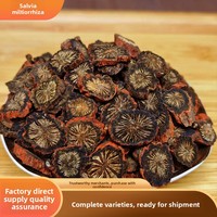 Danshen d'origine Shandong, Salvia rouge-violette naturelle, comprimés séchés de qualité supérieure, racines d'herbes chinoises, 1 kg, herbe en gros