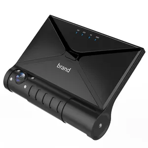 2ch 1080P Dual Dashcam Ingebouwde Gps 4G Wifi Auto Black Box Hd Opname Voertuig Tracker Ongeval alarm Dvr Met Docking Station