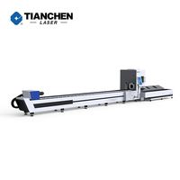 Faserlaser-CNC-Rohrschneidemaschine 6000W mit Cypcut-Steuerung für Metall mit KI-Unterstützung