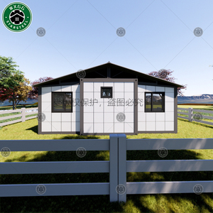 Maison conteneur préfabriquée 2-3 chambres à construire rapidement, villa extensible en panneaux sandwich, maison mobile - Product Image 4