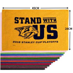 Nova Chegada Eco amigável logotipo personalizado viagens ao ar livre algodão rally ginásio esportes toalha para ginásio - Product Image 1