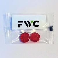 Sacs d'emballage en plastique thermoscellés personnalisés de qualité alimentaire pour collations, biscuits au nougat et bonbons au caramel