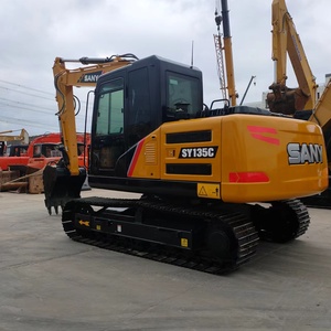 Excavatrice d'occasion Sany SY135cpro 13 tonnes, équipement de construction d'occasion, Sany 135, excavatrice d'origine pas chère à vendre - Product Image 6