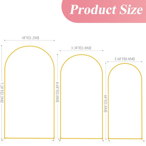 Set di Supporto e Copertura per Arco <span class=keywords><strong>Chiara</strong></span> per Decorazioni di Compleanni e Matrimoni - Product Image 6