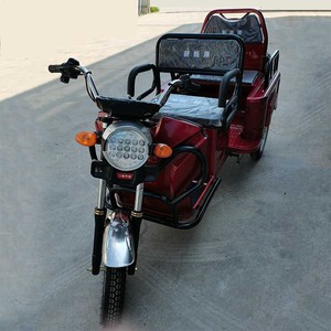 Trimoto Eléctrica Motocicletas Bicicleta Eléctrica de 3 Ruedas Triciclo Reclinado Rickshaw Eléctrico - Product Image 3