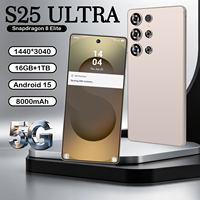 Smartphone 5G Original pour S25 Ultra 16 Go + 1 To Double SIM Téléphone Portable S25 Ultra Smartphones