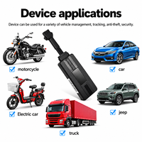 Traceur GPS Portable pour Véhicule avec Alarme Antivol, Arrêt Moteur à Distance, Géolocalisation, Avertissement de Vitesse Excessive et Historique des Trajets