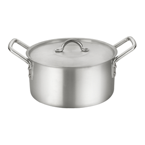 Modern 7-Piece Eco-Friendly Metal Cookware Set Dishwasher Safe Gas <strong>Induction</strong> Ready Includes <strong>Saucepan</strong> Frypan Pot Cover-Home - Product Image 1