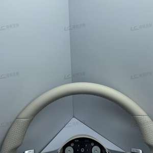 Volante Deportivo de Fibra de Carbono y Cuero Genuino Marrón, Venta al Por Mayor de Fábrica, para Mercedes-Benz W212 E300 G500, Ajuste Universal - Product Image 2