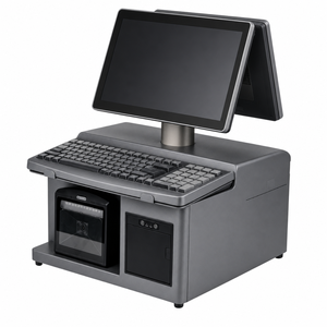 Máquina POS con teclado integrado, sistema POS con pantalla táctil de 14 pulgadas, terminal POS para supermercado, máquina de caja con Windows POS i5. - Product Image 2