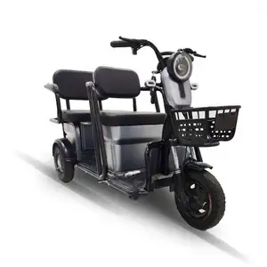 Reliable Steel Hub E Trike For Elderly People Best Sale Electric Tricycle Suppliers